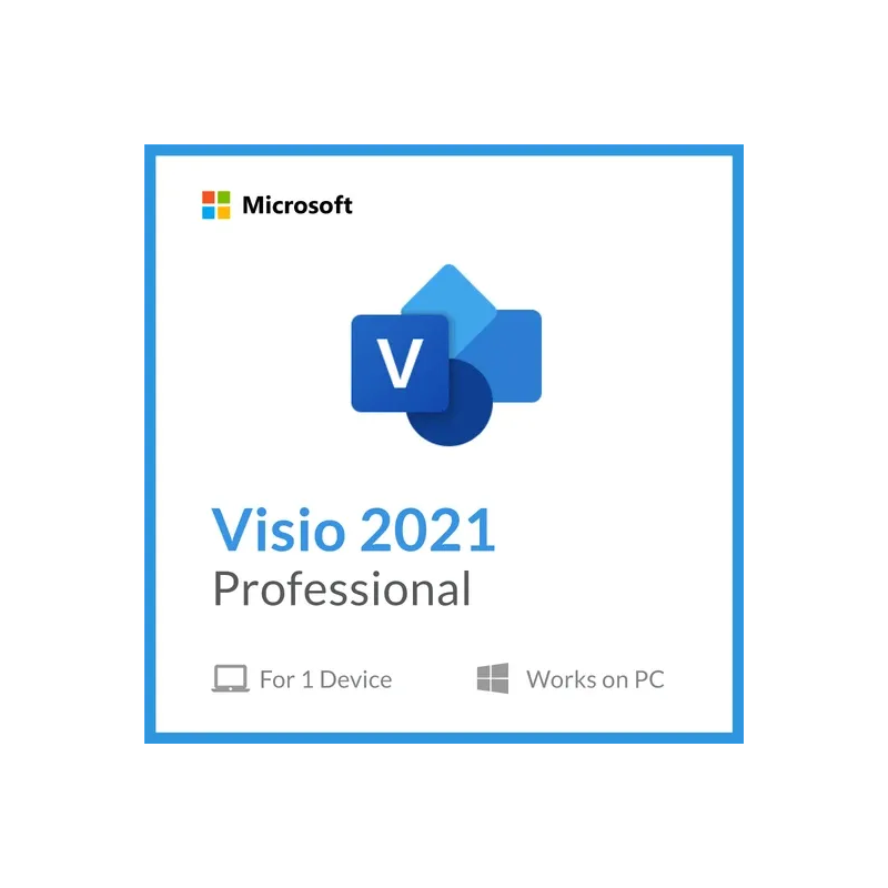 Microsoft Visio 2021 Professional-Accueil-Techno Smart