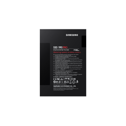 Samsung 990 Pro - Disque SSD Interne NVMe M.2 - PCIe 4.0 - 1 To