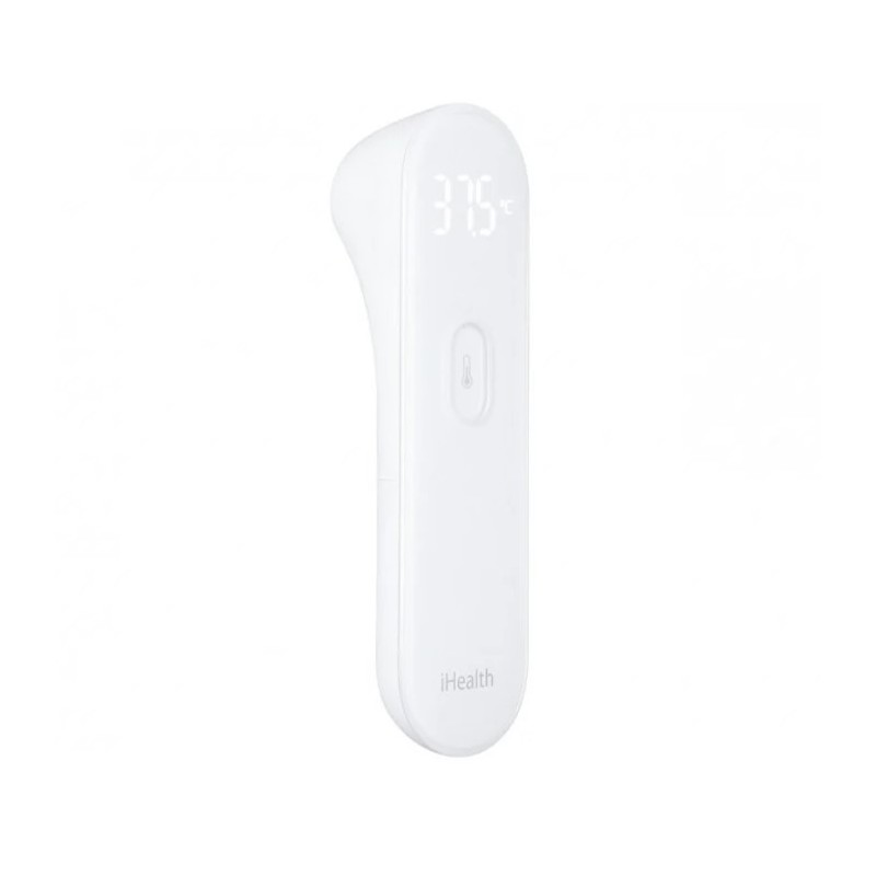 iHealth Thermomètre frontal sans contact - infrarouge - 3 capteurs ultra-sensibles - blanc-Accueil-Techno Smart