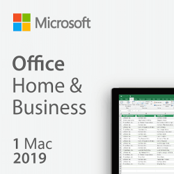 Microsoft Office Home and Business 2019 | 1 Mac | Téléchargement Numérique
