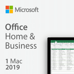 Microsoft Office Home and Business 2019 | 1 Mac | T&eacute;l&eacute;chargement Num&eacute;rique | Techno Smart